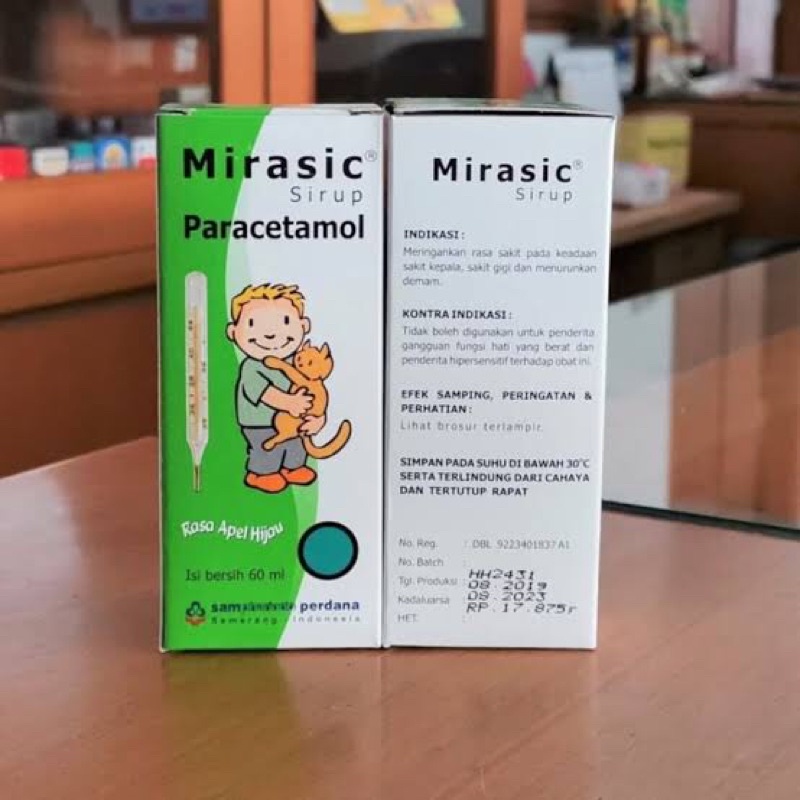 

MIRASIC SIRUP / OBAT PANAS ANAK / PARACETAMOL