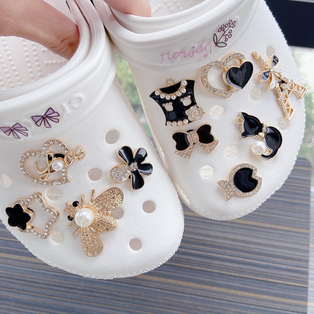 Crocs Jibbitz Gesper Sepatu Bahan Metal Untuk Pria Dan Wanita Charms Crocs