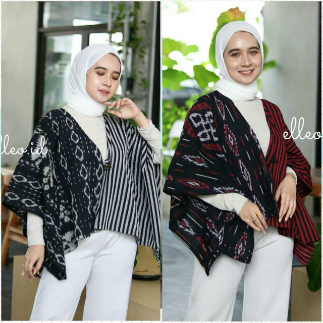 ELLEO ETHNIC BLAZER TENUN OUTER