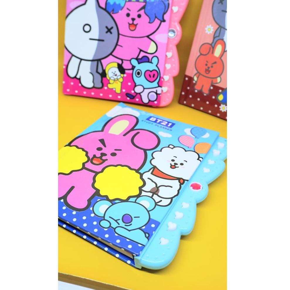 

[KODE PRODUK EQR0U3348] BUKU DIARY KODE BT21 DIARY LUCU BUKU TULIS IMUT JURNAL UNIK IMPORT BUKU LUCU JURNAL