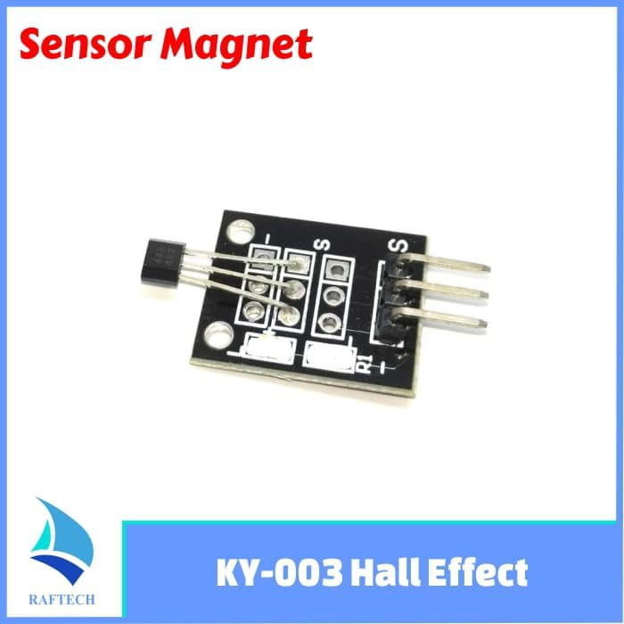 KY003 Hall Effect Sensor Analog Detector Module efect