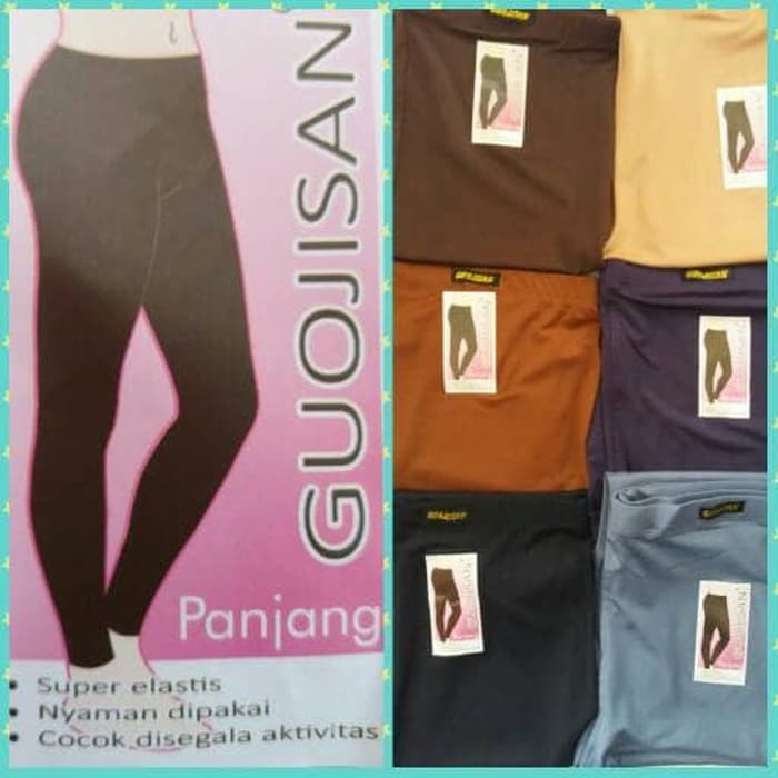 Legging Celana Panjang Tayet Dalaman Wanita Import Berkualitas L Fit XL