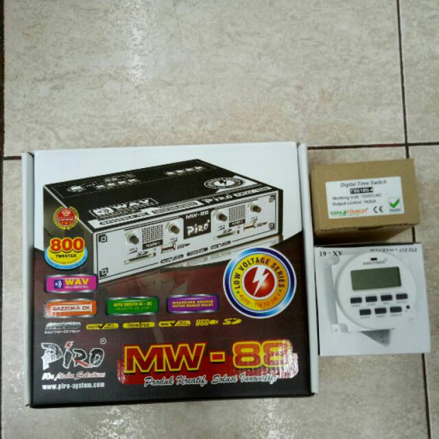 Piro MW 88 + timer digital