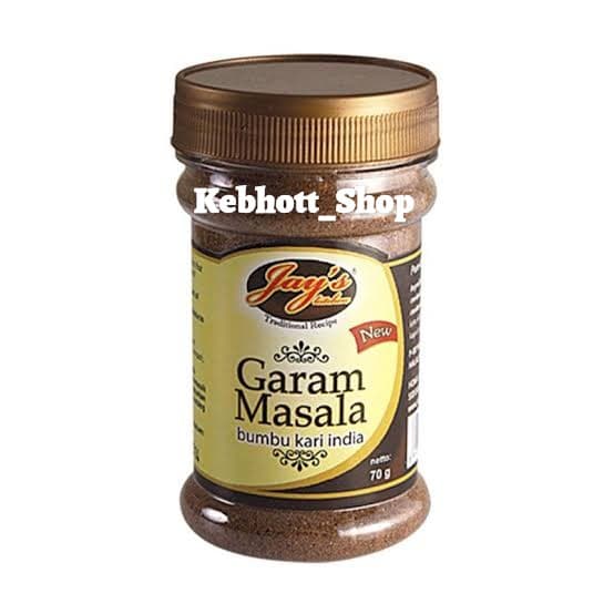 

Jay's Kitchen Garam Masala Bumbu Kari India 70gr