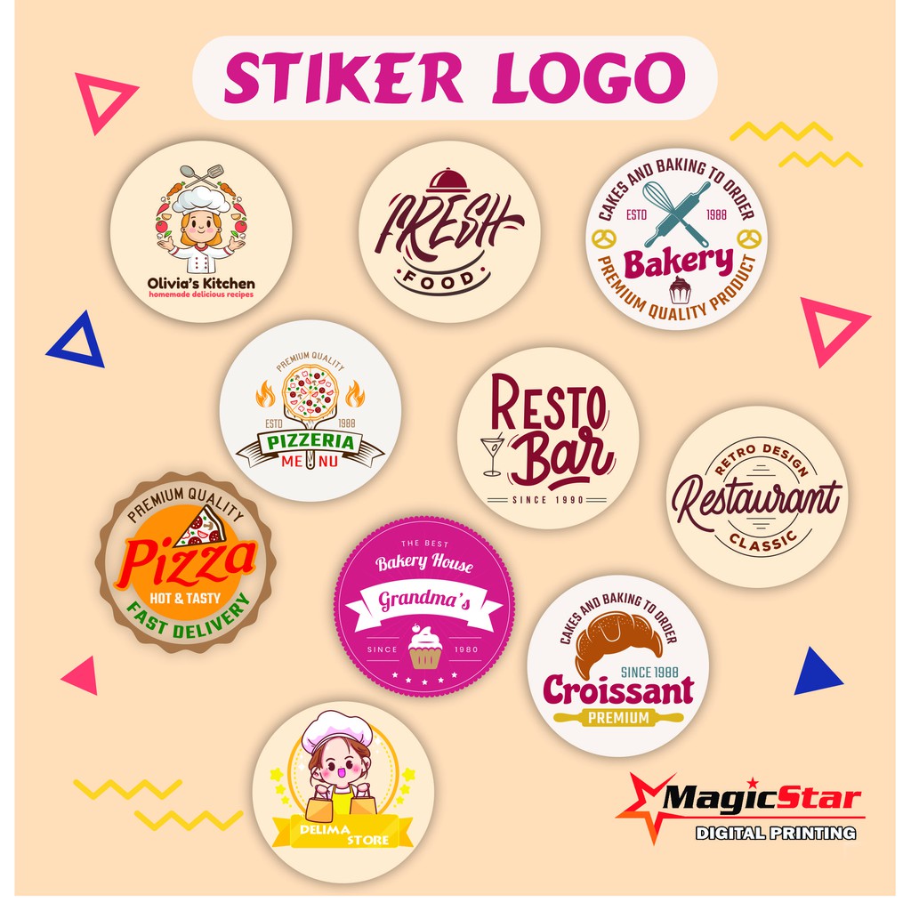 

Sticker label custom bontak / label stiker logo cutting TERMURAH