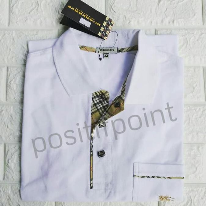Promo Kaos Polo Burberry / Poloshirt / Burberry .Aruansy.Olshop