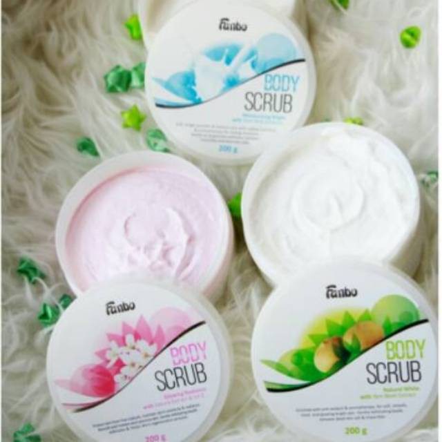 Fanbo Body Scrub Sakura / milk / yam bean