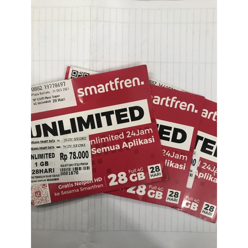 PERDANA DATA SMARTFREN UNLIMITED 1 GB