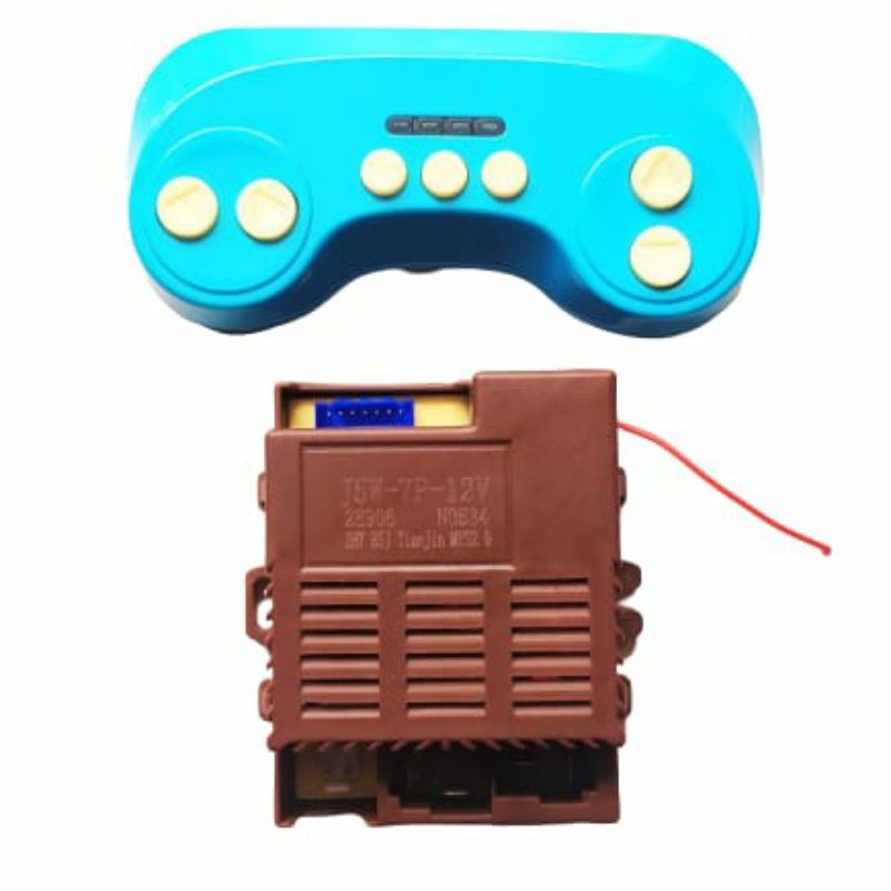 Receiver Set Remot Control Bluetooth J2W-7P-12V Mobil Mainan Aki Anak Pliko PMB RC