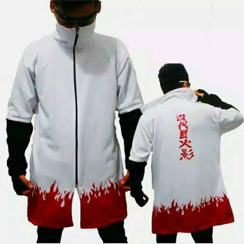 RiaRioJaket - Jubah Hokage Putih
