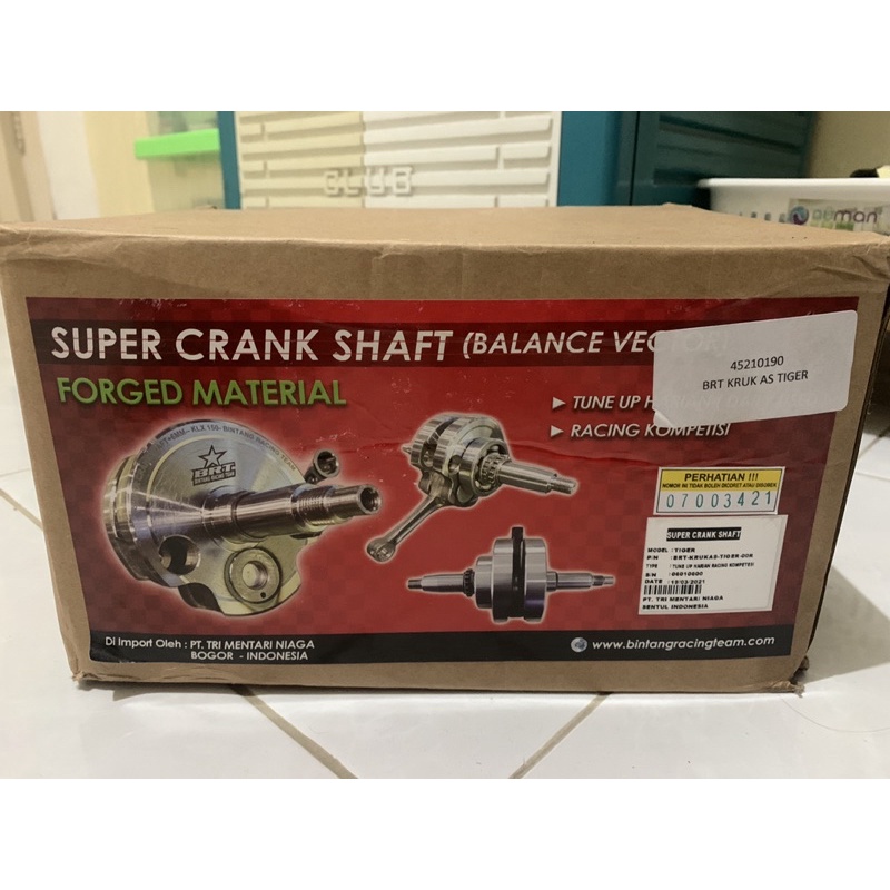 Askruk Kruk As TIGER BRT Langkah 68.2 Up 6mm