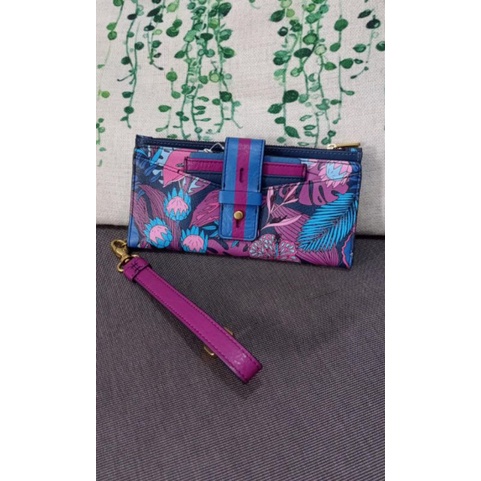 WILLA SLIM TAB TROPICAL WALLET