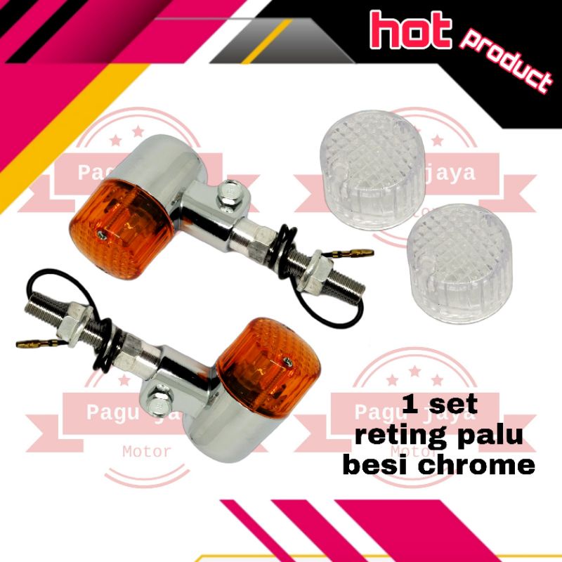 reting palu stainless tebal 1 set