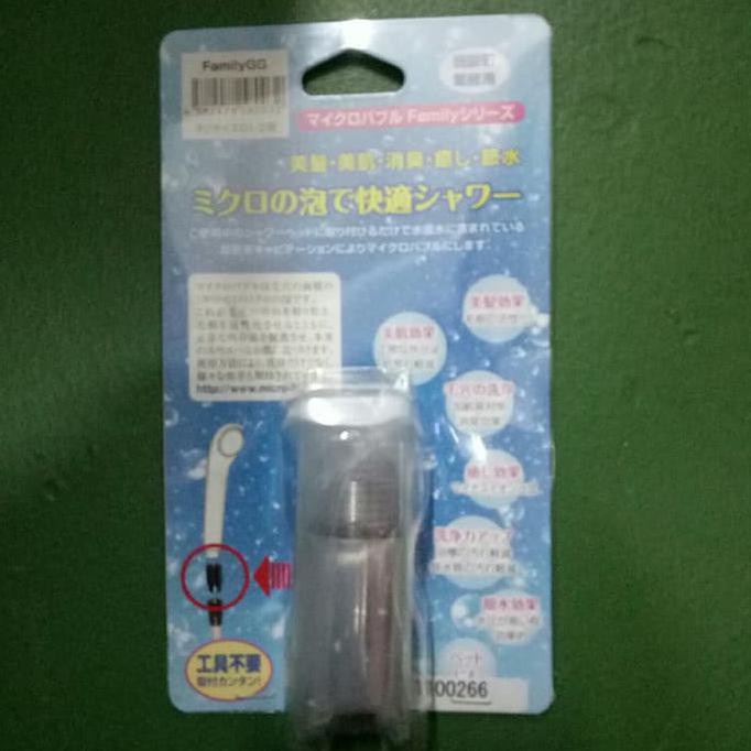 (SaleJualDijual) Micro Nano Bubble Shower Head (Japan) (TbkBerkualitas)