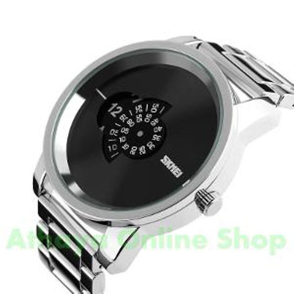 Jam Tangan Pria Casio Skmei Unik Elegan Stainless Waterproof Original