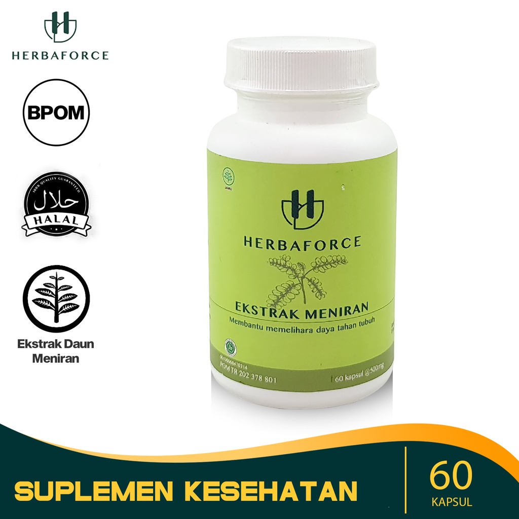 Jual HERBAFORCE Suplemen Herbal Memelihara Daya Tahan Tubuh 60 / 30 ...