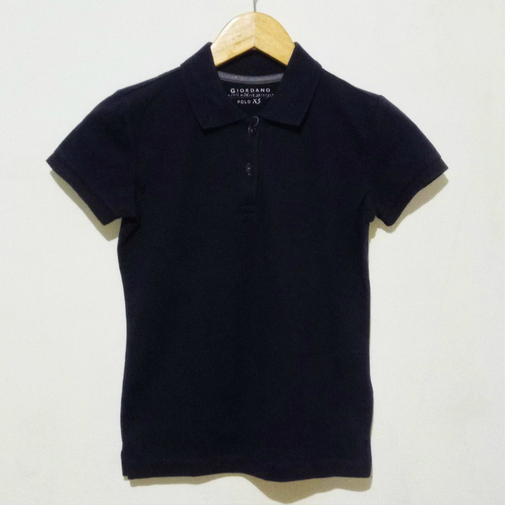 Giordano Polo Shirt - Navy Blue/Size XS