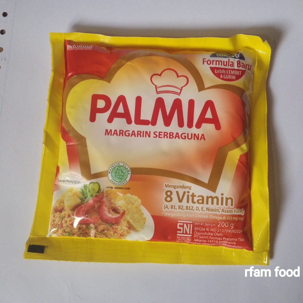 

SIMAS PALMIA BUTTER MARGARIN 200 GR MENTEGA SERBAGUNA