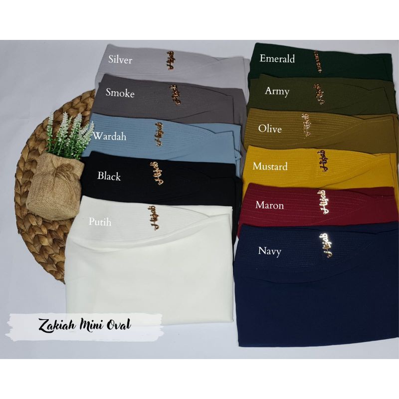 Jilbab Khimar Instan Simpel Midi Oval Ori Zakiah-5
