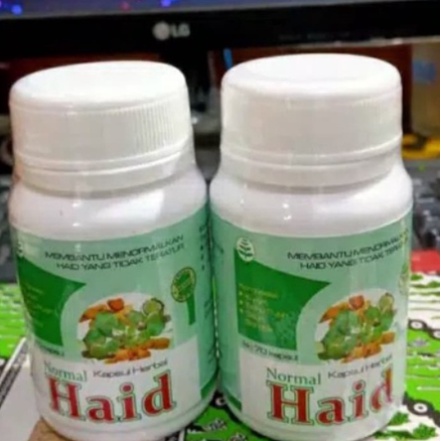 Kapsul Obat herbal kapsul normal haid original khasiat ampuh melancarkan haid melancarkan menstruasi alami Jaminan 100% Original