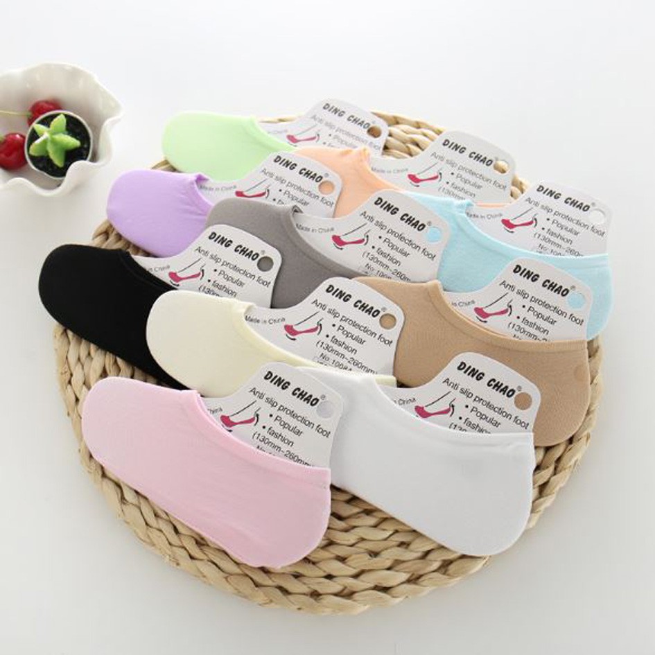 kaus kaki wanita polos ladies invisible socks  fse136 (2F3-2f4-2E4)