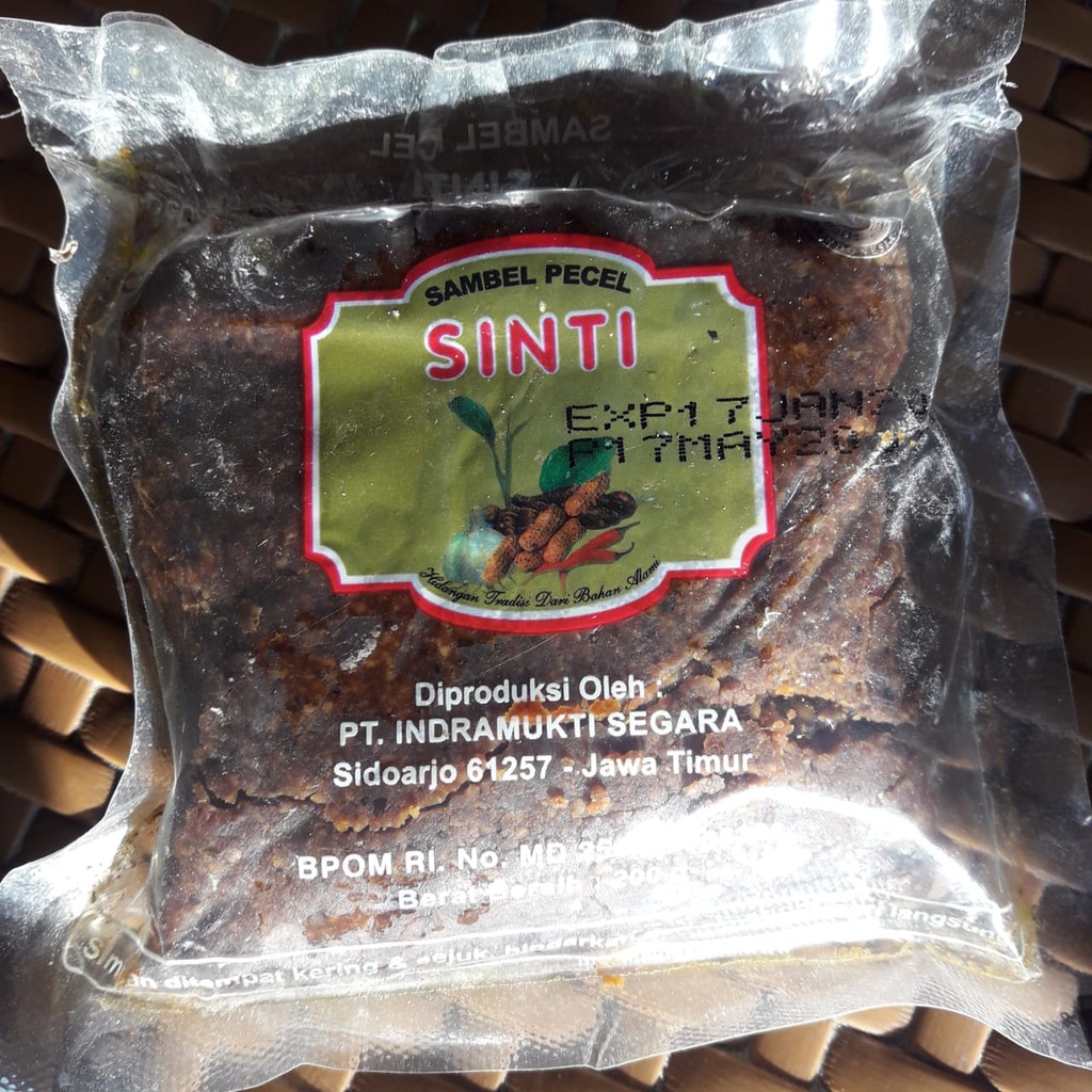 Sambal Pecel Sinti