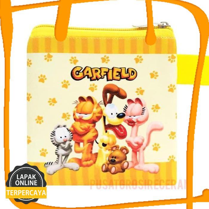 Original Mini Wallet Garfield Dompet Koin Dompet Mini Karakter Jaminan Mutu