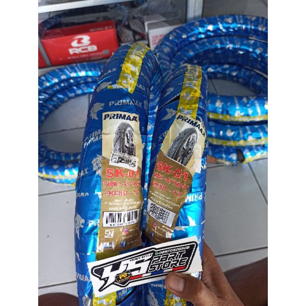 ban primax SK01 80/80 dan 90/80 satu set ring 17