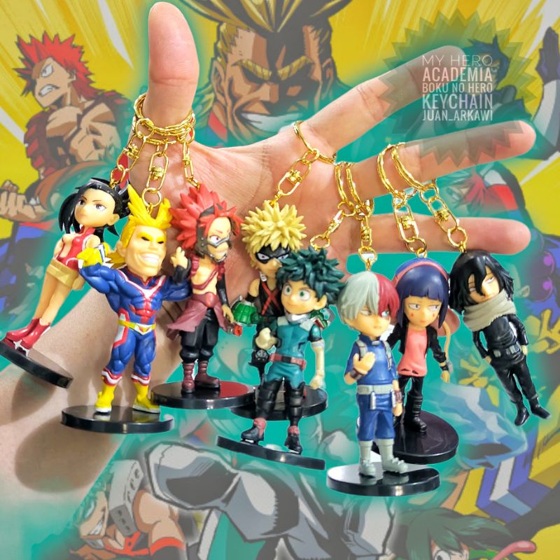 Gantungan Kunci My Hero Academia (gold ring)
