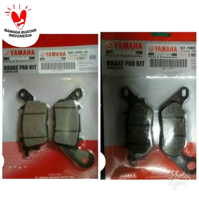 kampas rem depan dan belakang nmax xmax ori ygp
