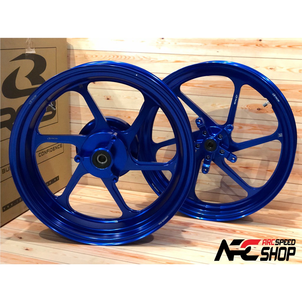 Velg RCB Forged Rim FG506 Ninja 250 FI / Z250 - Blue