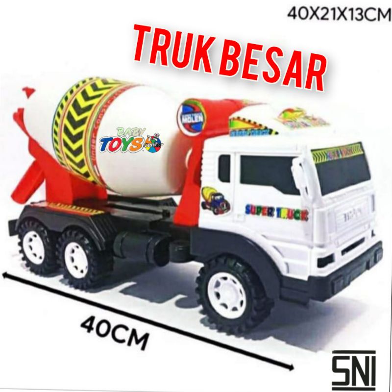Mainan mobil truck molen ukuran besar jumbo