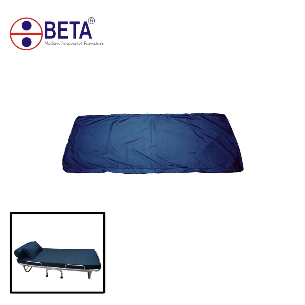 Beta Product - Sarung Ranjang Lipat Navy70 Poppy