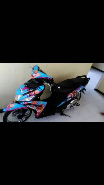 DECAL STIKER MIO M3 COSTUM bisa juga untuk semua motor seri 002