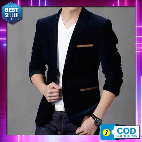 Jaz Blazer Pria Trandy Fashion Modern Kekinian / Jas Style Korea Pesta Kondangan / Jas Pria Kantor T
