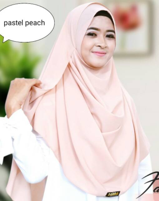 Jilbab Hijab Pasmina Instan non pet 210x75 cm