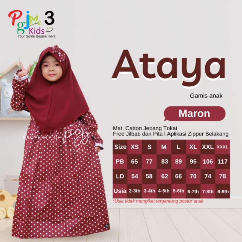 Ataya Syari Kids Ori by Pgj Kids