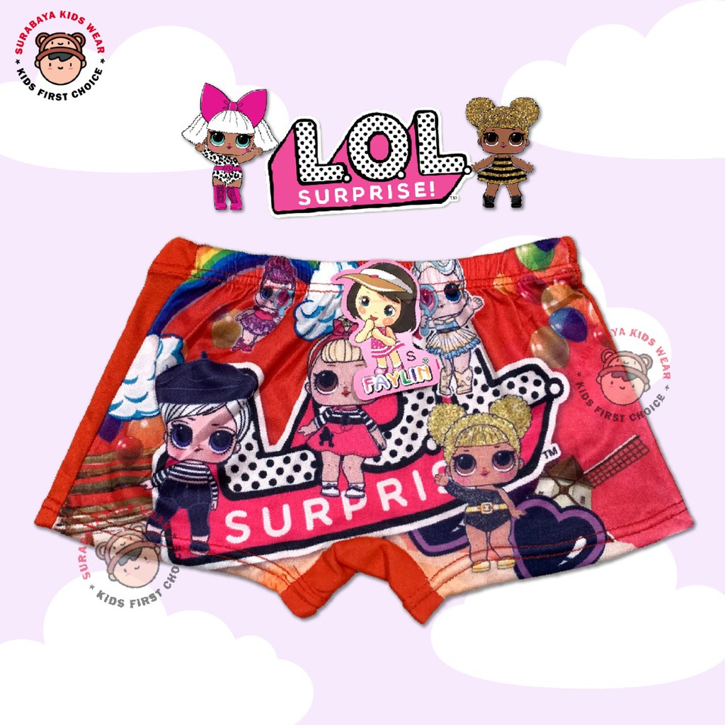 Boxer / Celana Dalam Anak Perempuan Merk Faylin