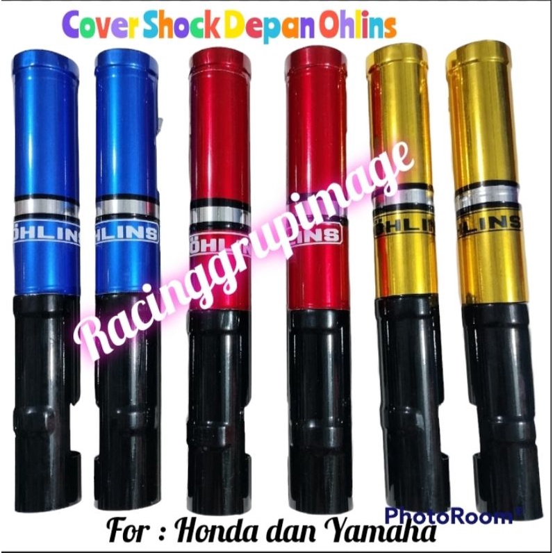 Cover Shock tabung shock sok depan belakang semua motor beat vario scoopy genio mio fino xeon soul cover tabung shock OHLINS