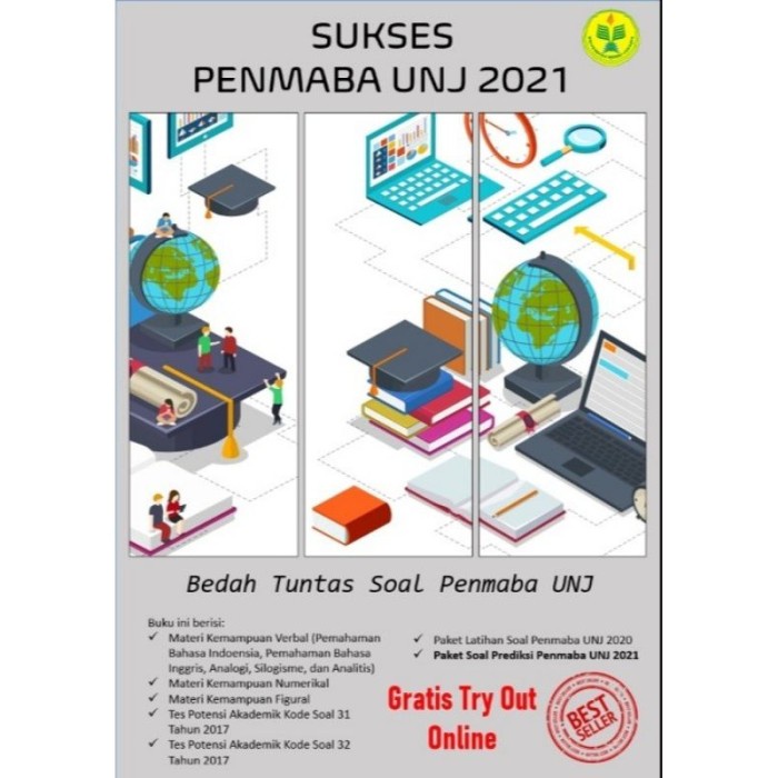 

MUST HAVE!! BUKU SUKSES PENMABA UNJ 2021 TERBARU