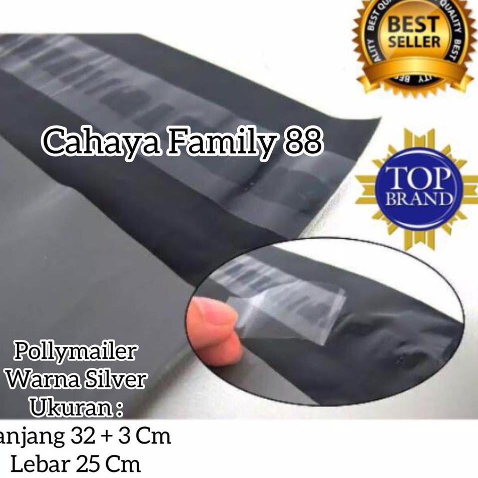 

Stok Banyak GS87U Plastik Packing Online Polymailer 25x35 Silver Polimailer Kemasan Amplop [ 100 Lem