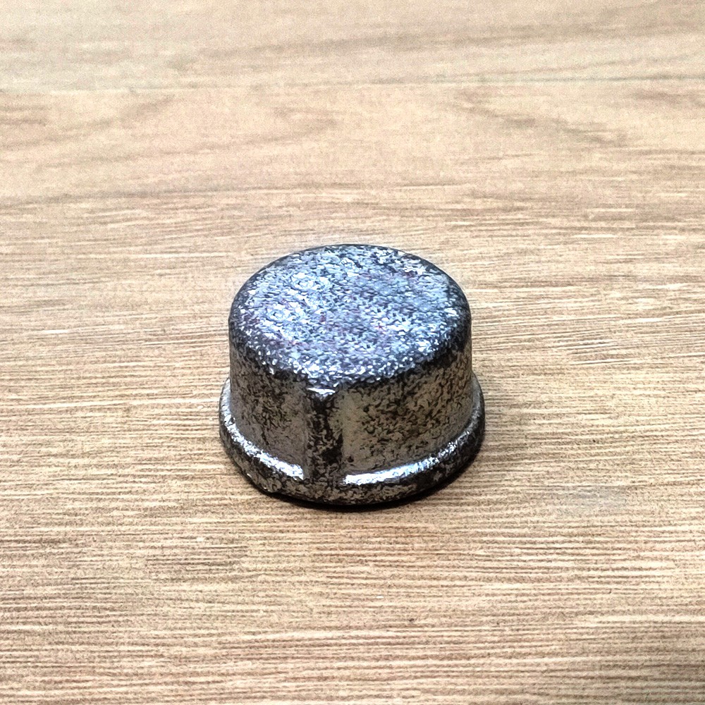 DOP BESI DRAT DALAM 1/2 INCH / TUTUP PIPA BESI DRAT DALAM 1/2 INCH