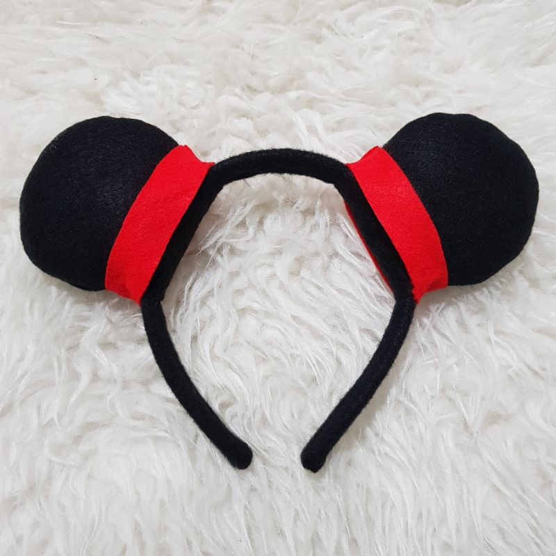 Bando Karakter Pucca Kartun Boneka Pucca Merah Hitam Bando imlek cepol naca tassel