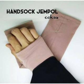  Bisa COD HANDSOCK JEMPOL  manset fingerless kaos  tangan  