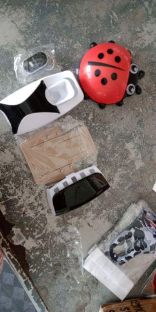 [rc45] - Tempat Odol Kumbang Tempat Odol Lady Bug Tempel Dinding Tempat Pensil / Ridela Sumbar