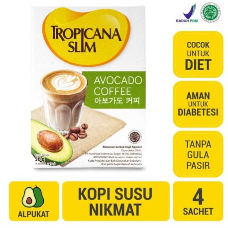 

TROPICANA SLIM AVOCADO COFFEE (4SACHET)