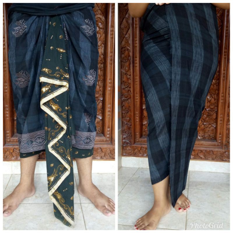 COUPLE SET SAPUT ENDEK BORDIR DAN KAMEN ENDEK LEMBARAN / KAIN ENDEK