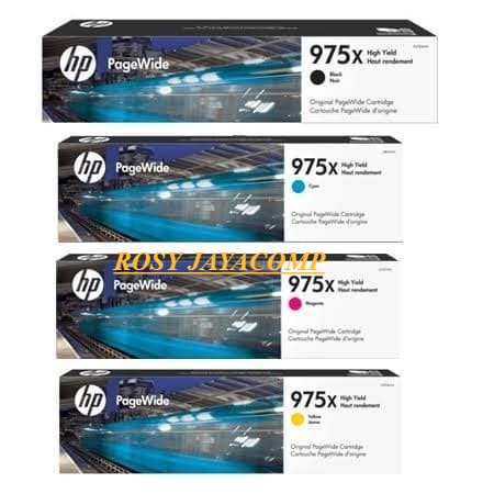 TINTA PAKETAN HP 975X BLACK DAN 975X COLOR ORIGINAL