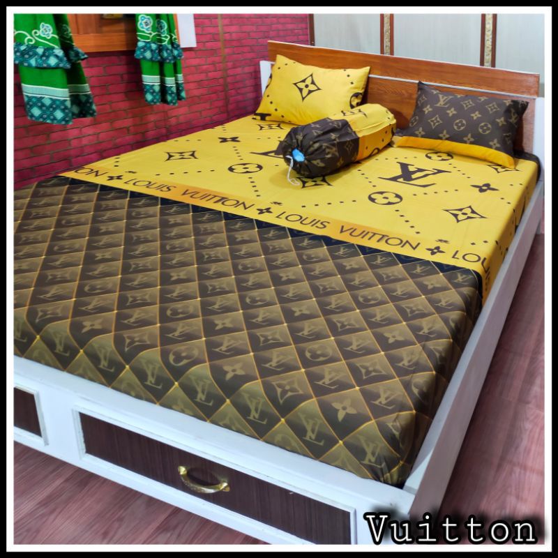 Sprei Motif Vuitton