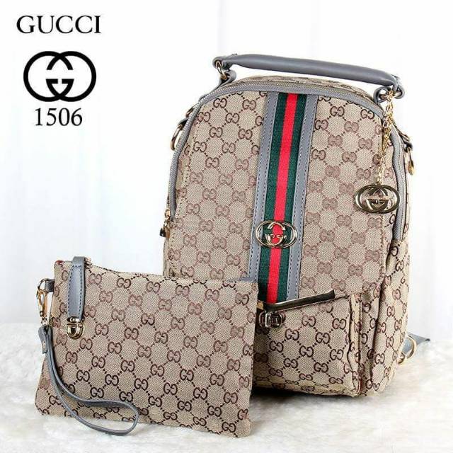 Tas Gucci 1506 Multifungsi (Ransel,Selempang,Tenteng)
